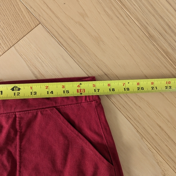 Patagonia A-Line Organic Cotton/Recycled Polyester Pull-On Skirt Pockets - Large - Picture 4 of 9